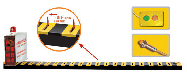 阳江阳东区V3嵌入式闯岗自动扎胎器/阻车器